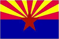 image of arizona state flag