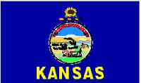 image of kansas state flag