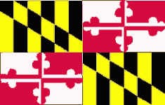 image of maryland state flag