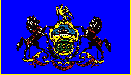 image of pennsylvania state flag