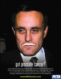 ad showing giuliani with a milk moustache