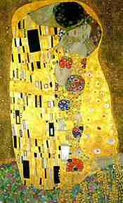 The Kiss, a painting by Gustav Klimt