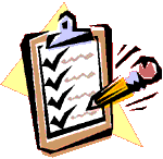 drawing of clipboard