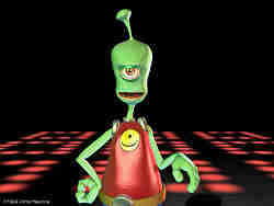 frame number 3 from alien song video