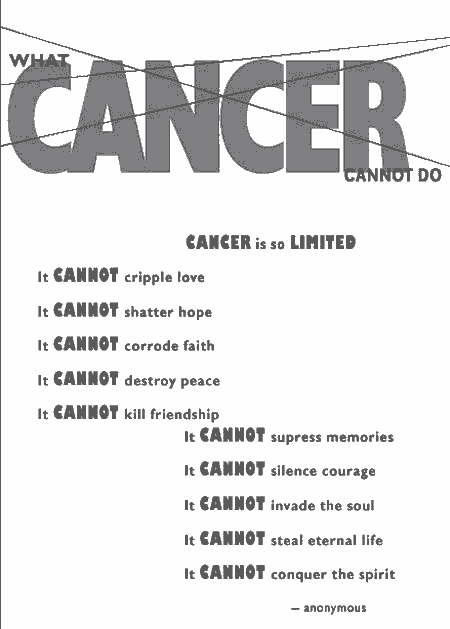 CHOICES What Cancer Cannot Do Advanced Cancer Booklet By Molly Sugarman CHOICES What Cancer Cannot Do Advanced Cancer Booklet By Molly Sugarman